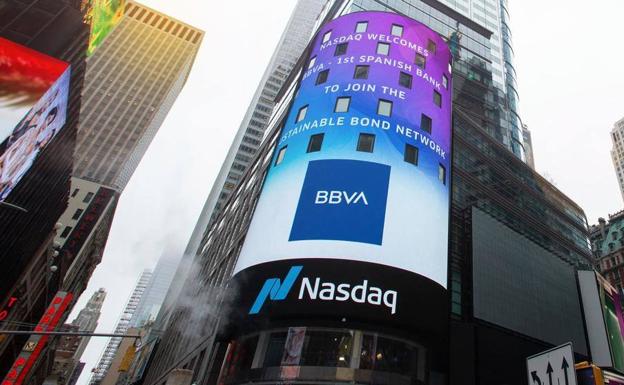 Subida de los mercados ante la noticia de BBVA